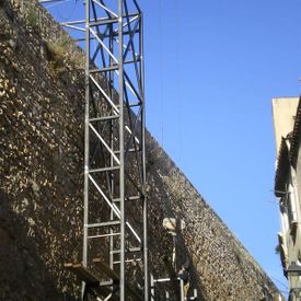 TMR- Tallers Metal·lúrgics Reus estructura muralla